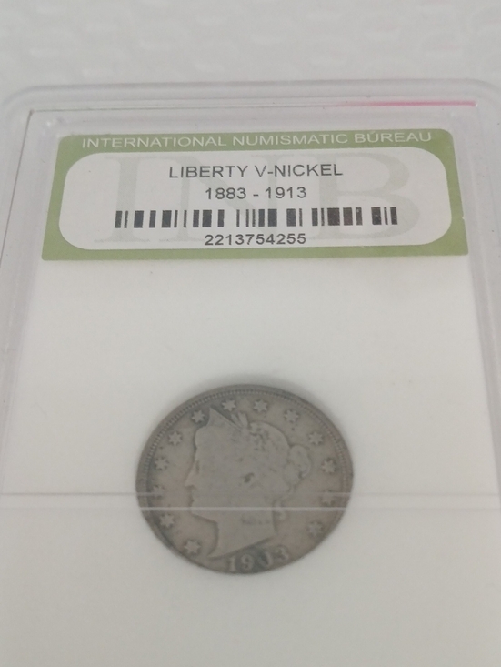 Other - Classic Liberty V-Nickel 1913 Coin in White Slab